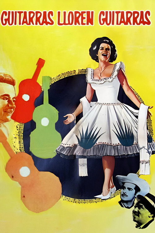 Guitarras lloren guitarras poster