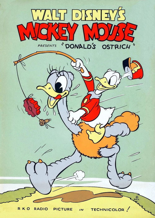 Donald’s Ostrich poster