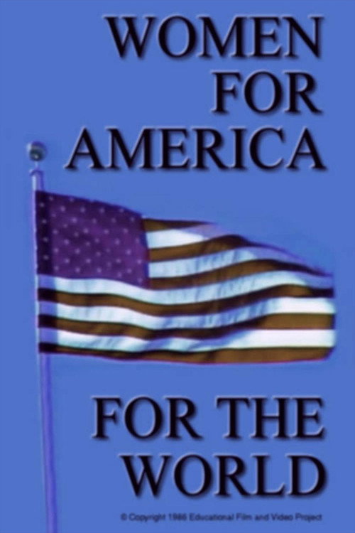 Women – For America, For the World poster
