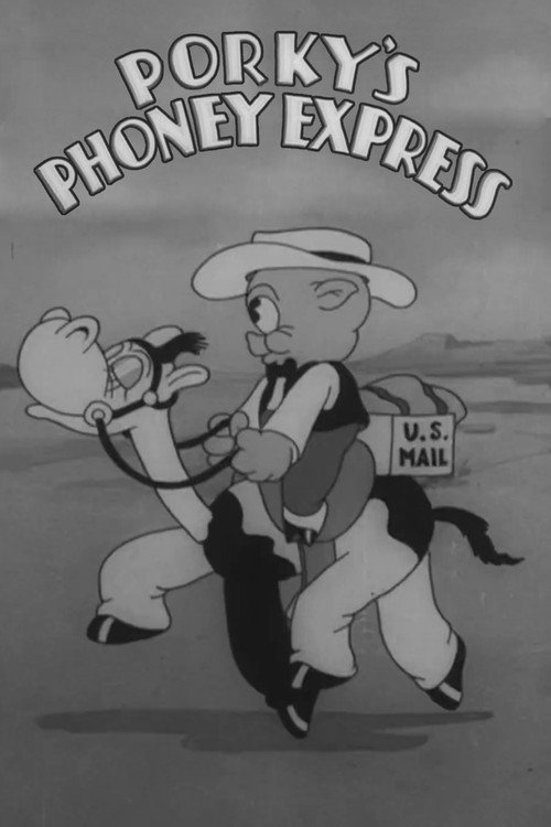 Porky’s Phoney Express poster