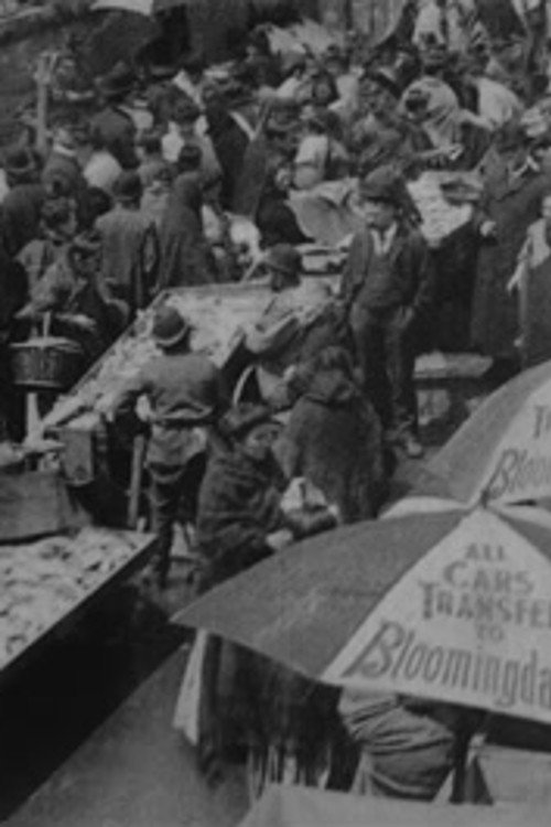 New York City ‘Ghetto’ Fish Market poster