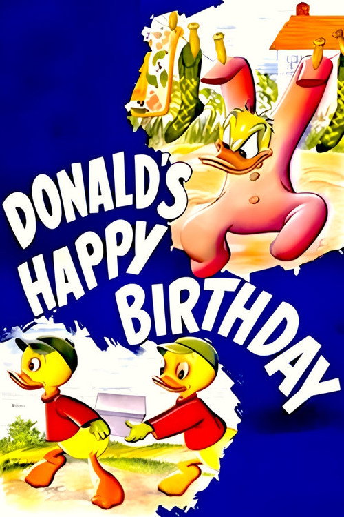 Donald’s Happy Birthday poster
