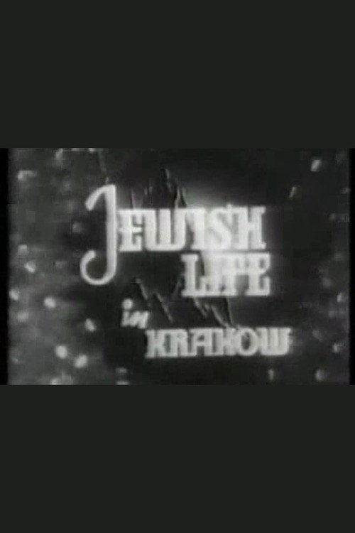 Jewish Life in Krakow poster