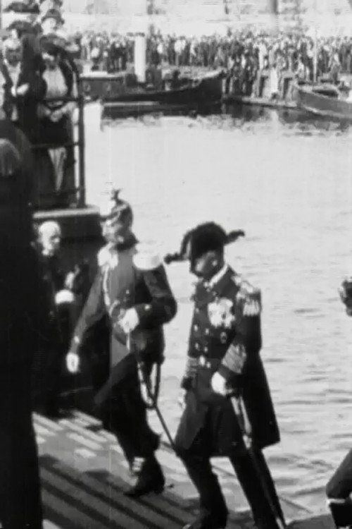 Emperor Wilhelm’s Arrival in Copenhagen 1905 poster
