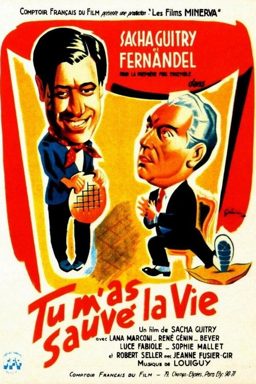 Tu m’as sauvé la vie poster