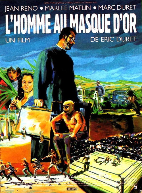 L’homme au masque d’or poster
