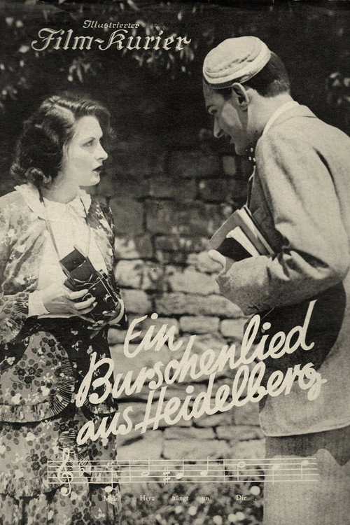 A Student’s Song of Heidelberg poster