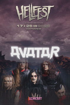 Avatar – Au Hellfest 2022 poster