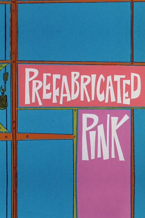 Prefabricated Pink poster