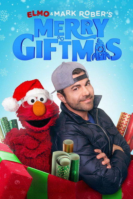 Elmo and Mark Rober’s Merry Giftmas poster