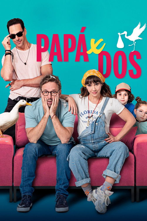 Papá x dos poster