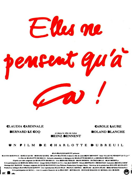 Elles ne pensent qu’à ça… poster