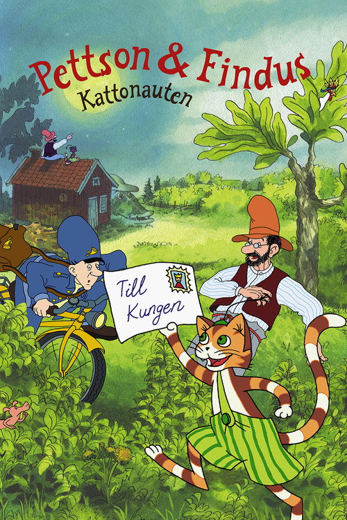 Pettson & Findus – Kattonauten poster
