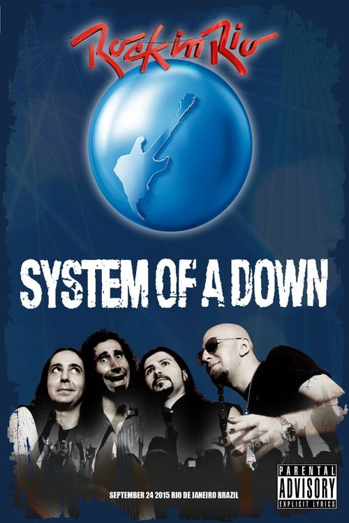 System of a Down – Rock in Rio poster
