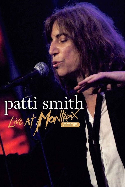 Patti Smith – Live at Montreux 2005 poster