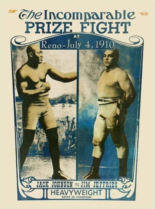Jeffries-Johnson World’s Championship Boxing Contest poster