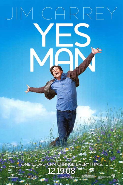 Downtime on the Set of Yes Man with Jim Carrey poster