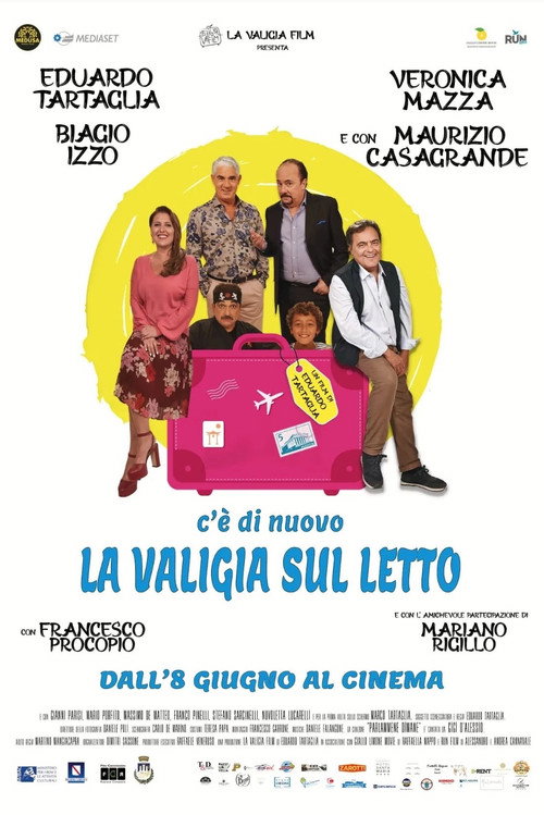 C’è di nuovo la valigia sul letto poster