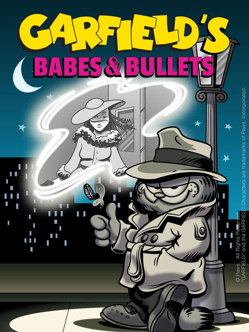 Garfield’s Babes and Bullets poster
