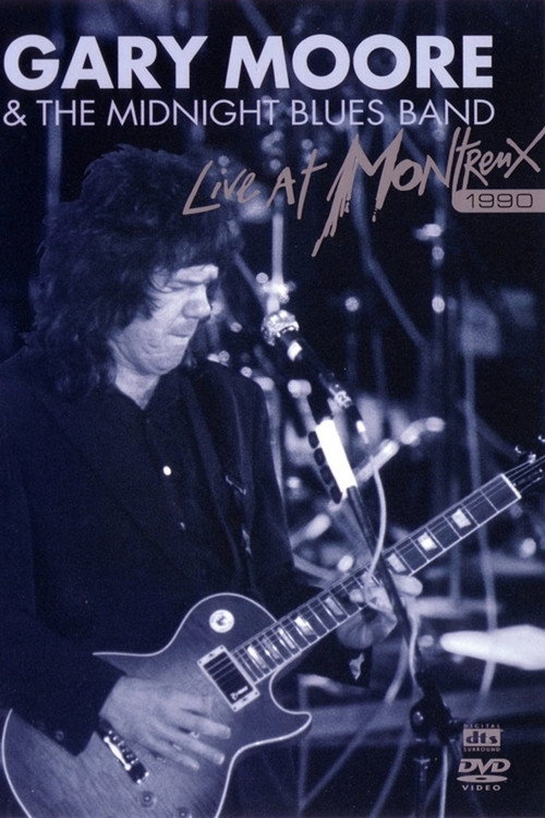 Gary Moore & The Midnight Blues Band – Live At Montreux 1990 poster