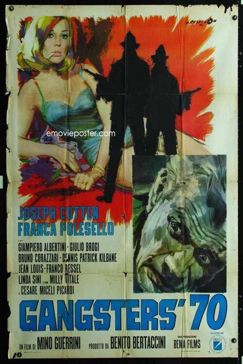 Gangsters ’70 poster