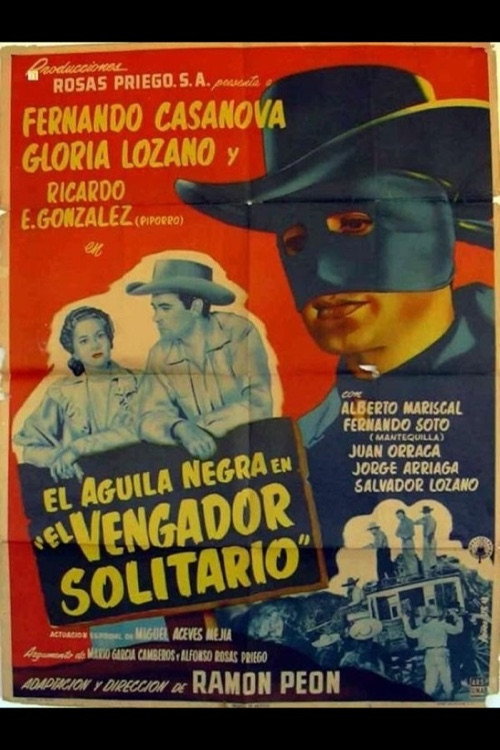 El aguila negra en ‘El vengador solitario’ poster