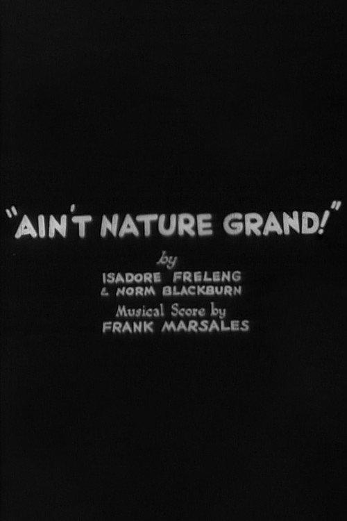 Ain’t Nature Grand! poster