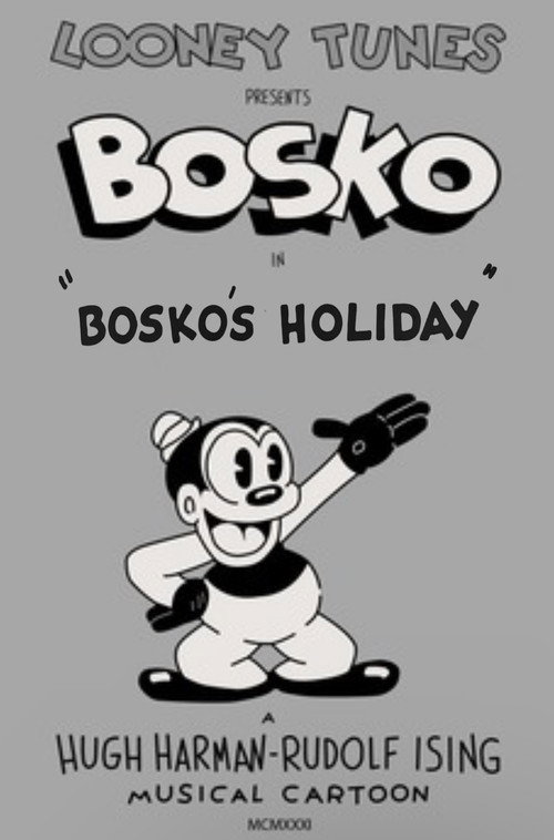 Bosko’s Holiday poster