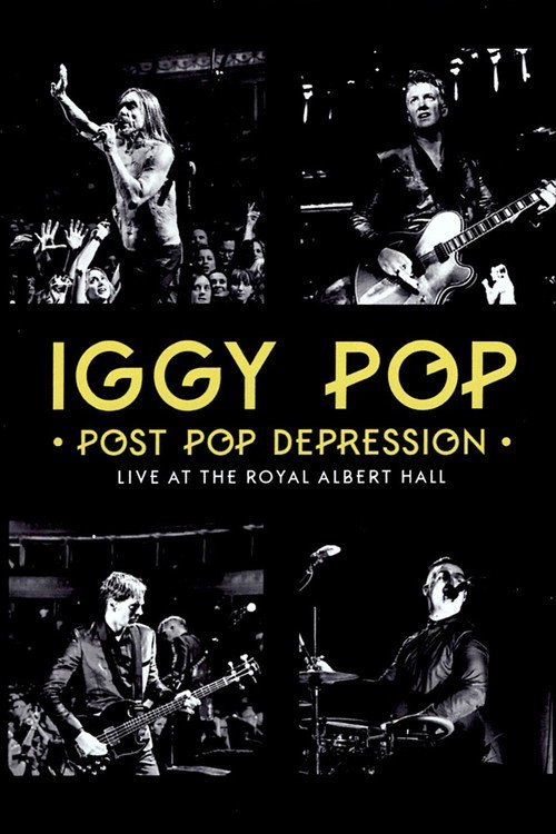 Iggy Pop – Post Pop Depression: Live at the Royal Albert Hall poster