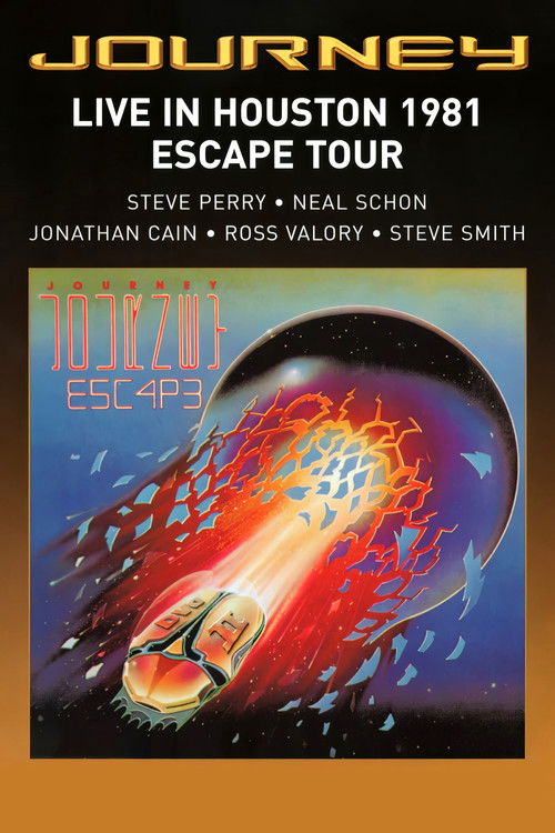 Journey: Live in Houston 1981 – The Escape Tour poster