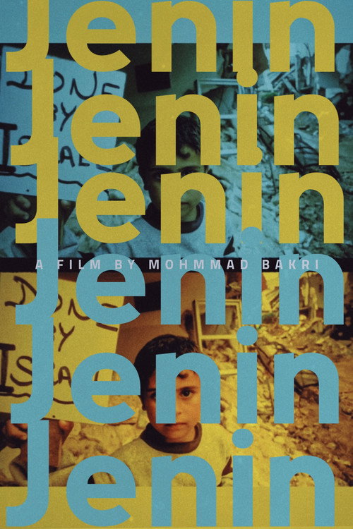 Jenin, Jenin poster