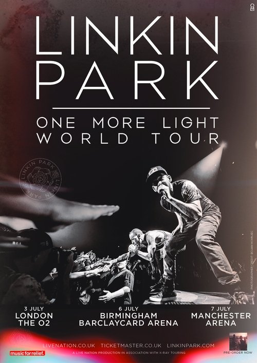 Linkin Park: One More Light World Tour – Birmingham poster