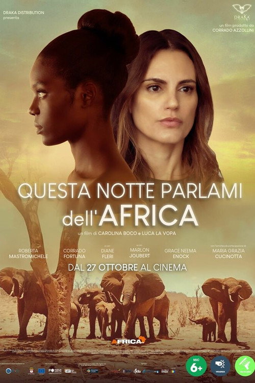 Questa notte parlami dell’Africa poster