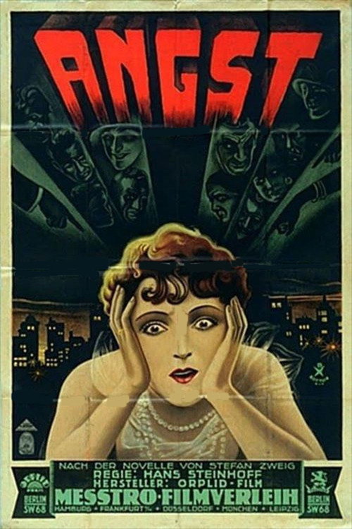 Angst – Die schwache Stunde einer Frau poster