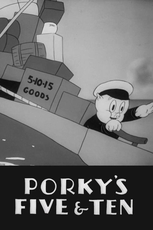 Porky’s Five & Ten poster