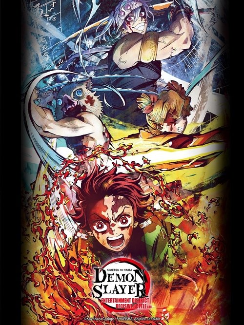 Demon Slayer: Kimetsu no Yaiba – Entertainment District Decisive Battle Arc poster