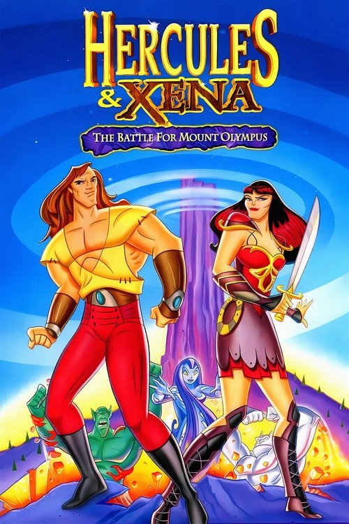 Hercules and Xena – The Animated Movie: The Battle for Mount Olympus poster