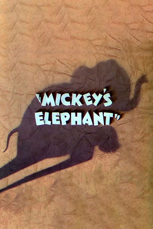 Mickey’s Elephant poster