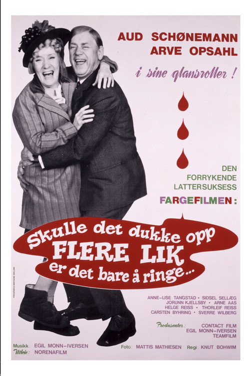 Skulle det dukke opp flere lik, er det bare å ringe… poster