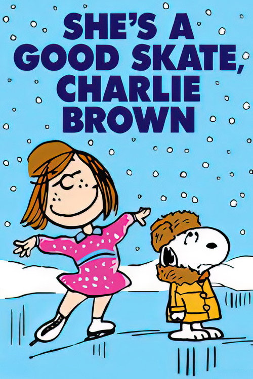 She’s a Good Skate, Charlie Brown poster