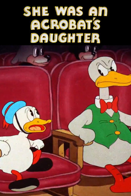 She Was an Acrobat’s Daughter poster