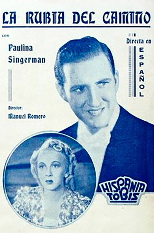 The Blonde on the Road poster