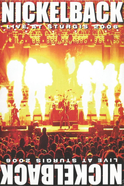 Nickelback – Live at Sturgis 2006 poster
