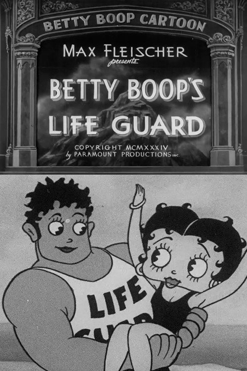Betty Boop’s Life Guard poster