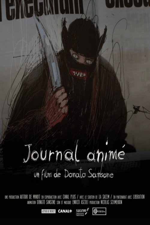 Animated Newspaper poster