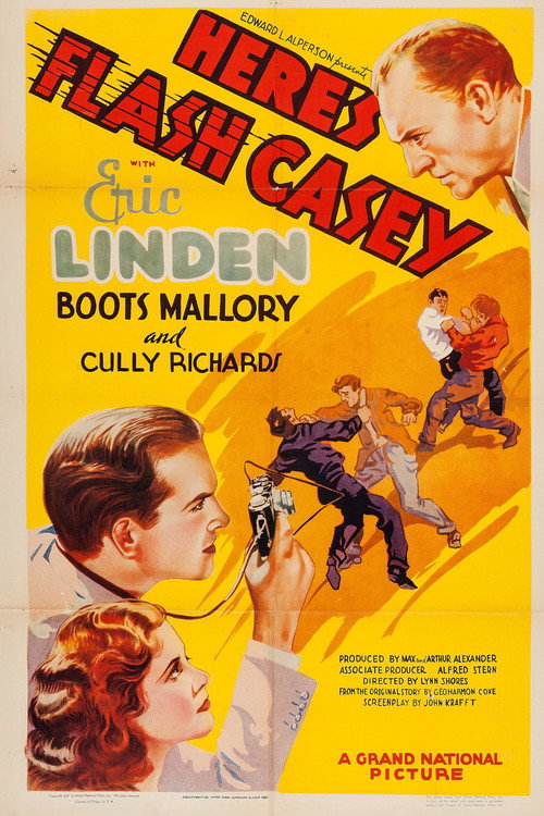 Here’s Flash Casey poster