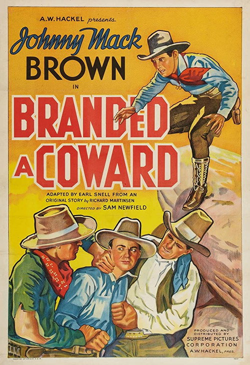 Branded a Coward poster