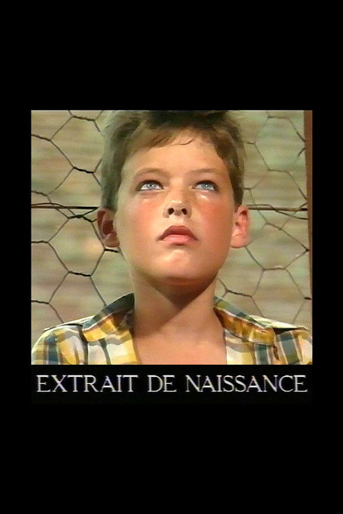 Extrait de naissance poster