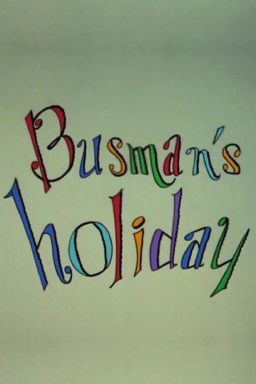 Busman’s Holiday poster