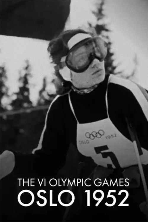 The VI Olympic Winter Games, Oslo 1952 poster
